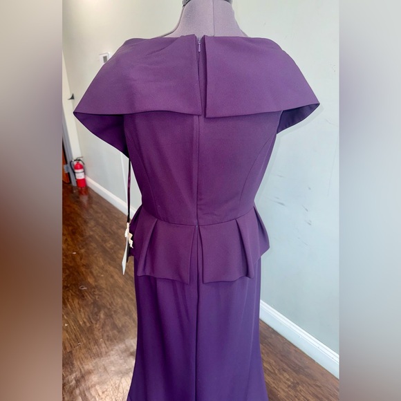 Elegant Purple mother of the bride Dress - Picture 7 of 9